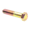 Prime-Line Hex Head Cap Screw, Grade 8 7/16in-14 X 2in Grade 8 Yellow Zinc Plated Steel 10PK 9105561